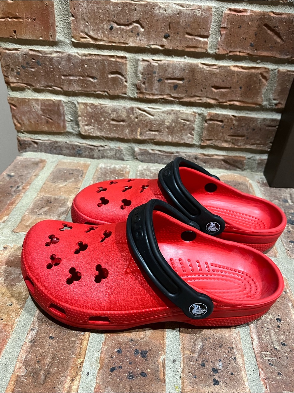 Disney CROCS - Red with Black Strap - Picture 2 of 5